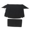 Black Convertible Soft Top Canvas Abrasion Resistant MB03 22 Replacement for Benz R129 SL Bodies 1990 to 2002