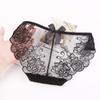 Women Transparent Panties Seamless Briefs Sexy Embroidery Underwear Women K58