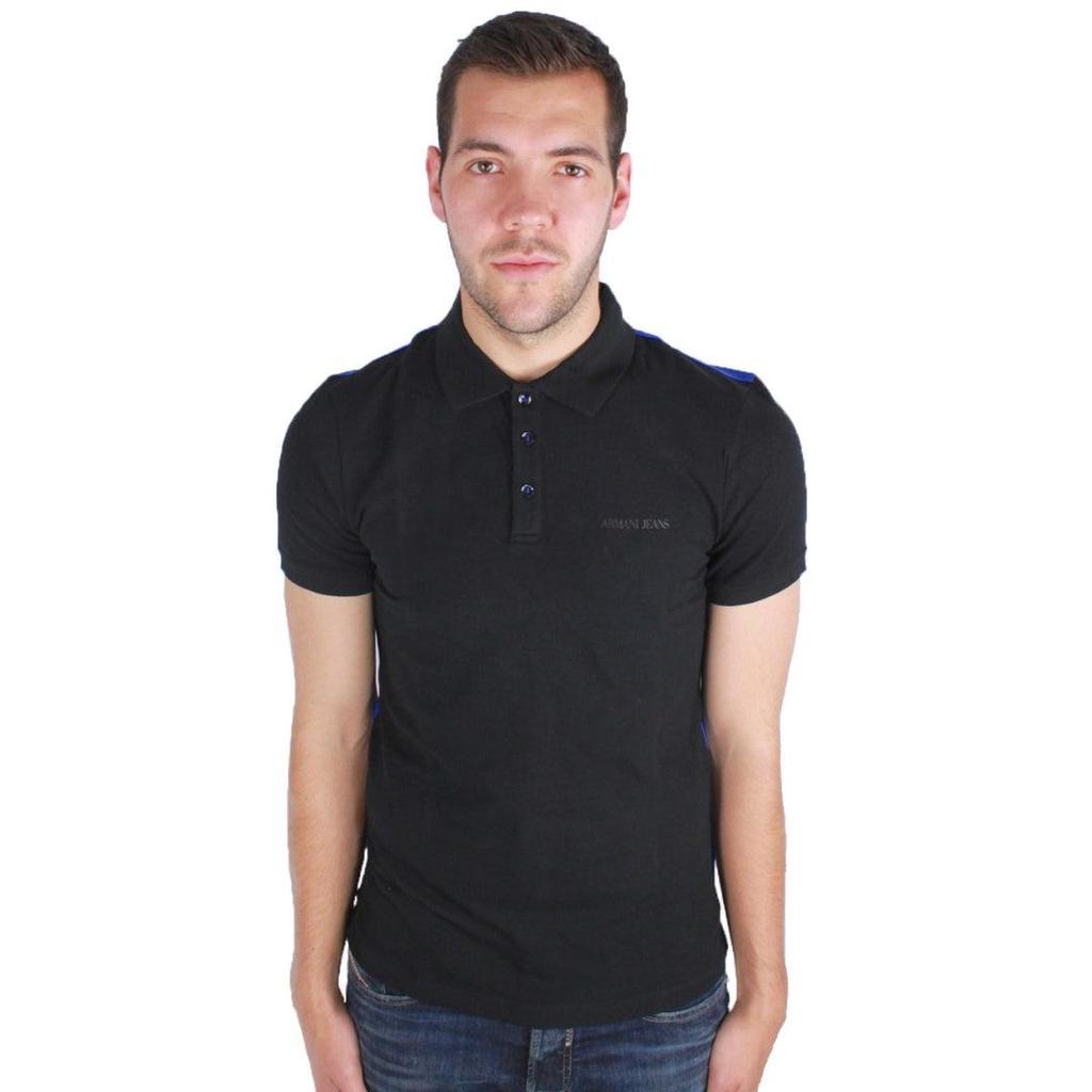 Armani Jeans Mens Plain Polo Shirt