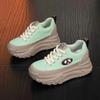Spring Autumn New In Green Shoes for Women High Quality Trends 2025 Vulcanized Shoe Comfortable and Elegant Deals Woman Footwear