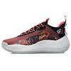Li Ning Badfive 1 Fabric Synthetic Leather Shock Absorbing Non-Slip Wear-Resistant Breathable Lightweight Low-Top Basketball Shoes AGBR001-2