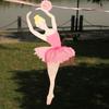 Flags Ballet Girl Kids Wedding Decoration Paper Paper Flags Party Decoration Birthday Ballerina