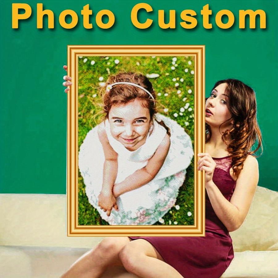 Photo Custom Diamond Painting Full Round Embroidery Mosaic Kits for Beginners Diamond Art Painting Handicrafts