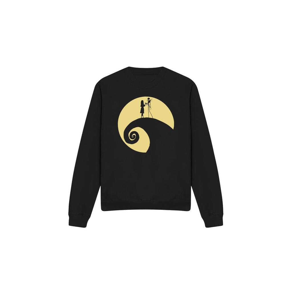 The Nightmare Before Christmas Unisex Adult Jack Sally Circle Sweatshirt
