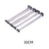 20-pin (2x10) 30cm idc 1.27mm fd male to fc female solder cable