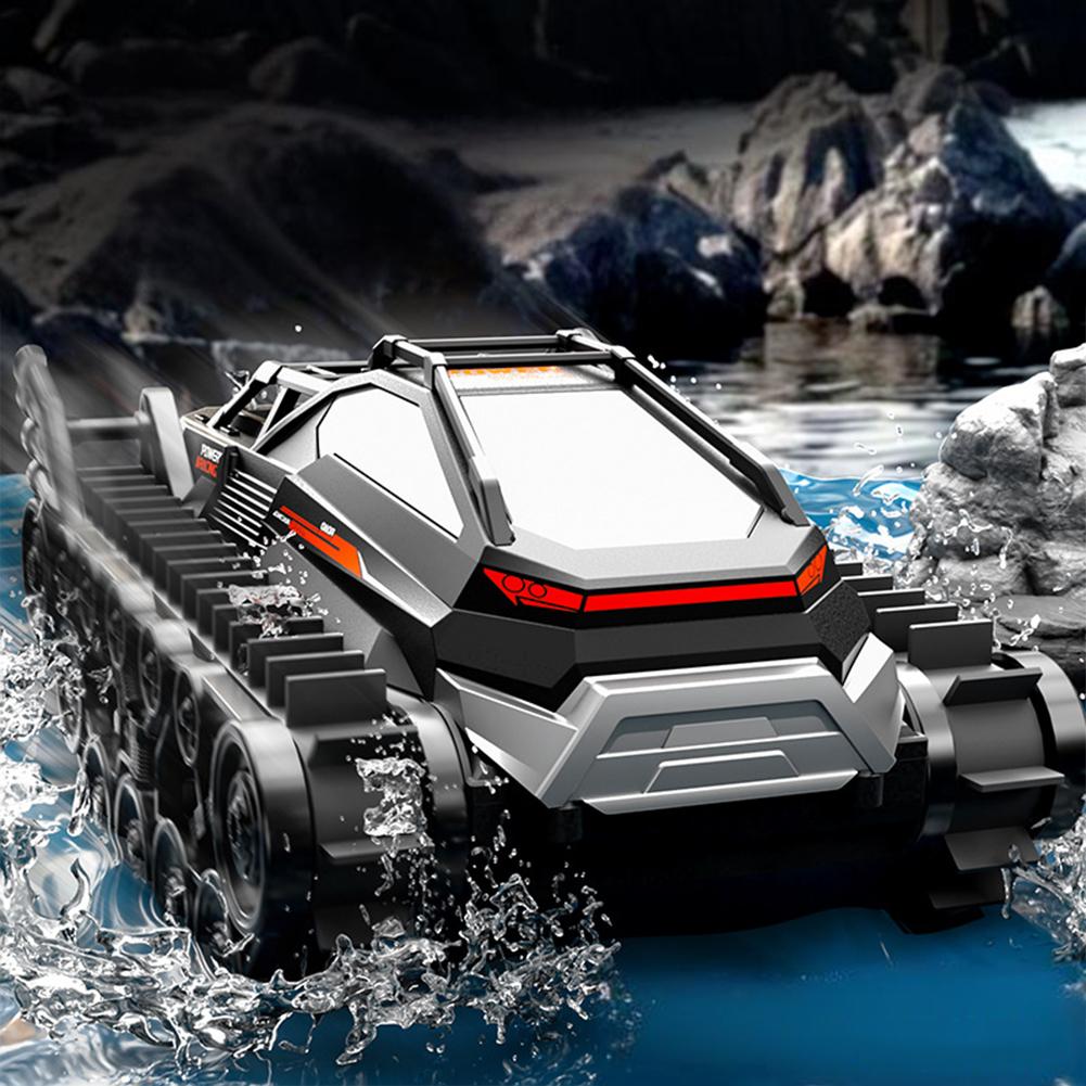 Радиоуправляемая машина для детей 2,4G Пульт управления Гусеничный внедорожник Электрическая бронированная машина Игрушки Подарки на день рождения для мальчиков и девочек