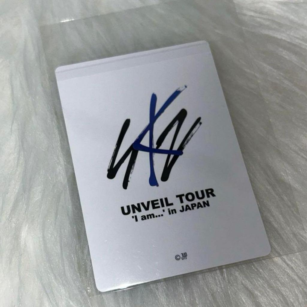 [Б/У] Stray Kids Бан Чан Unveil Случайная торговая карточка