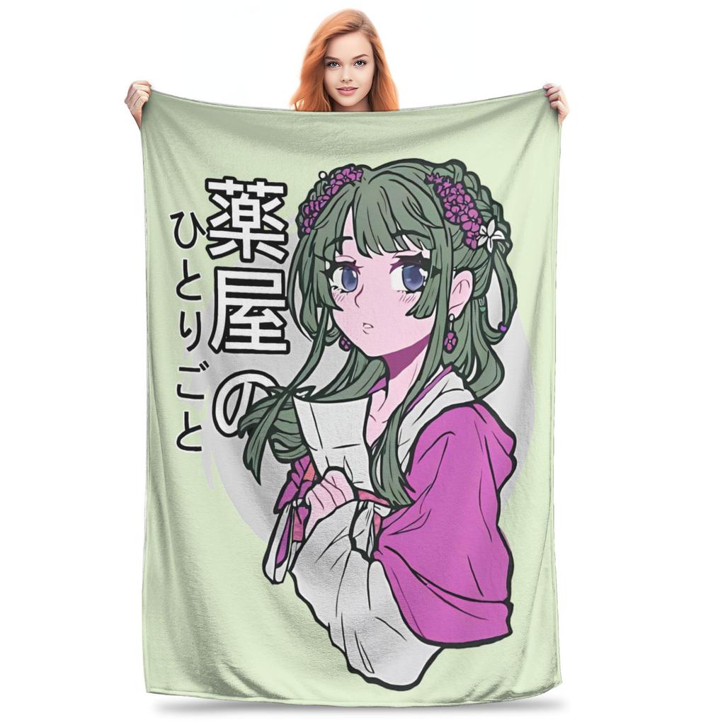 Аниме Флисовый Плед Kusuriya no Hitorigoto Дневники Аптекаря Одеяло для Кровати Спальни Ультрамягкое Одеяло для Спальни,