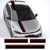 Комплект наклеек на капот, крышу, багажник автомобиля для VW Volkswagen Polo 6R 6C 9N2 9J GTI, ПВХ, гоночный стиль, аксессуары для тюнинга автомобиля