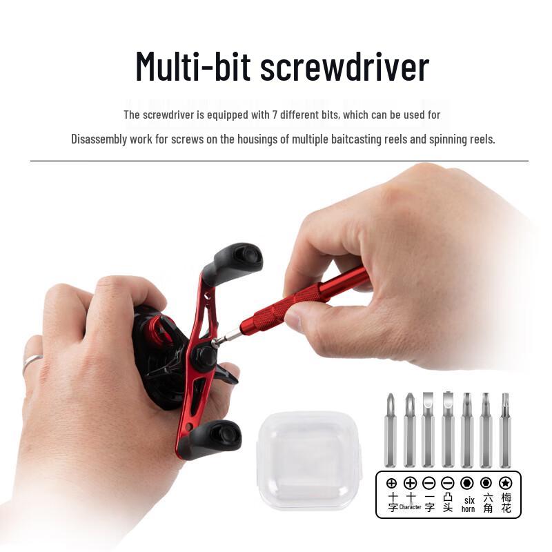Fishing Reel Maintenance & Repair Tool Kit