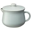 Ishigaki Mist Blue Cooking Pot, Approximately 18cm Wide X 14cm Deep X 13.3cm High, 1.1L Capacity, DL Gyutto Pot, Waterless Cooking, Microwaveable, Eas