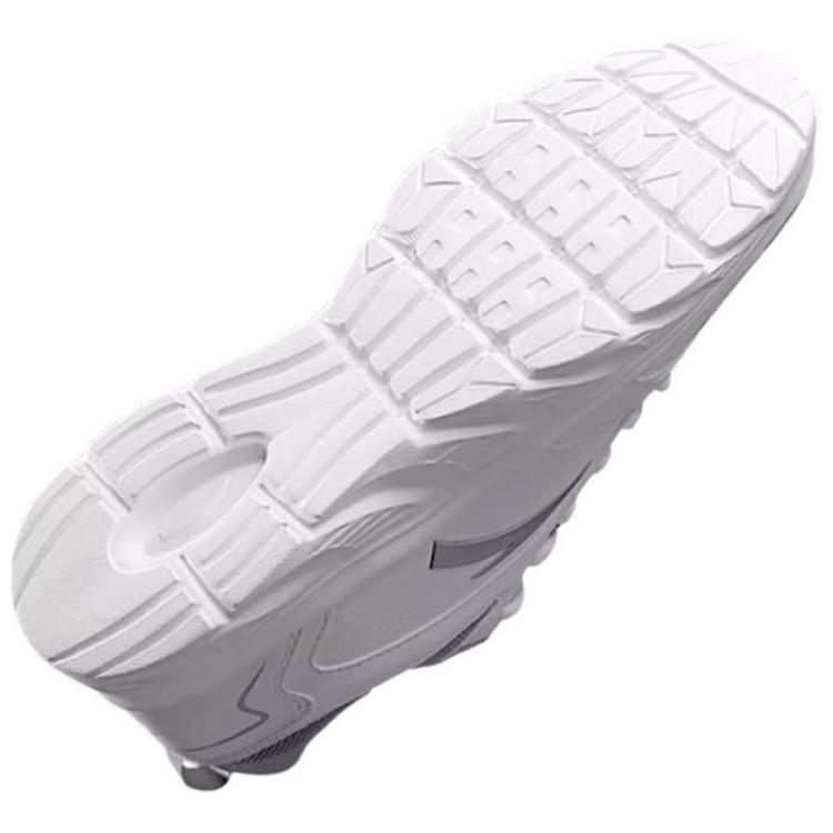 ANTA Cushioned Slip-Resistant Abrasion-Resistant Low-Top Running Shoes Men's White Gray 912445525-1
