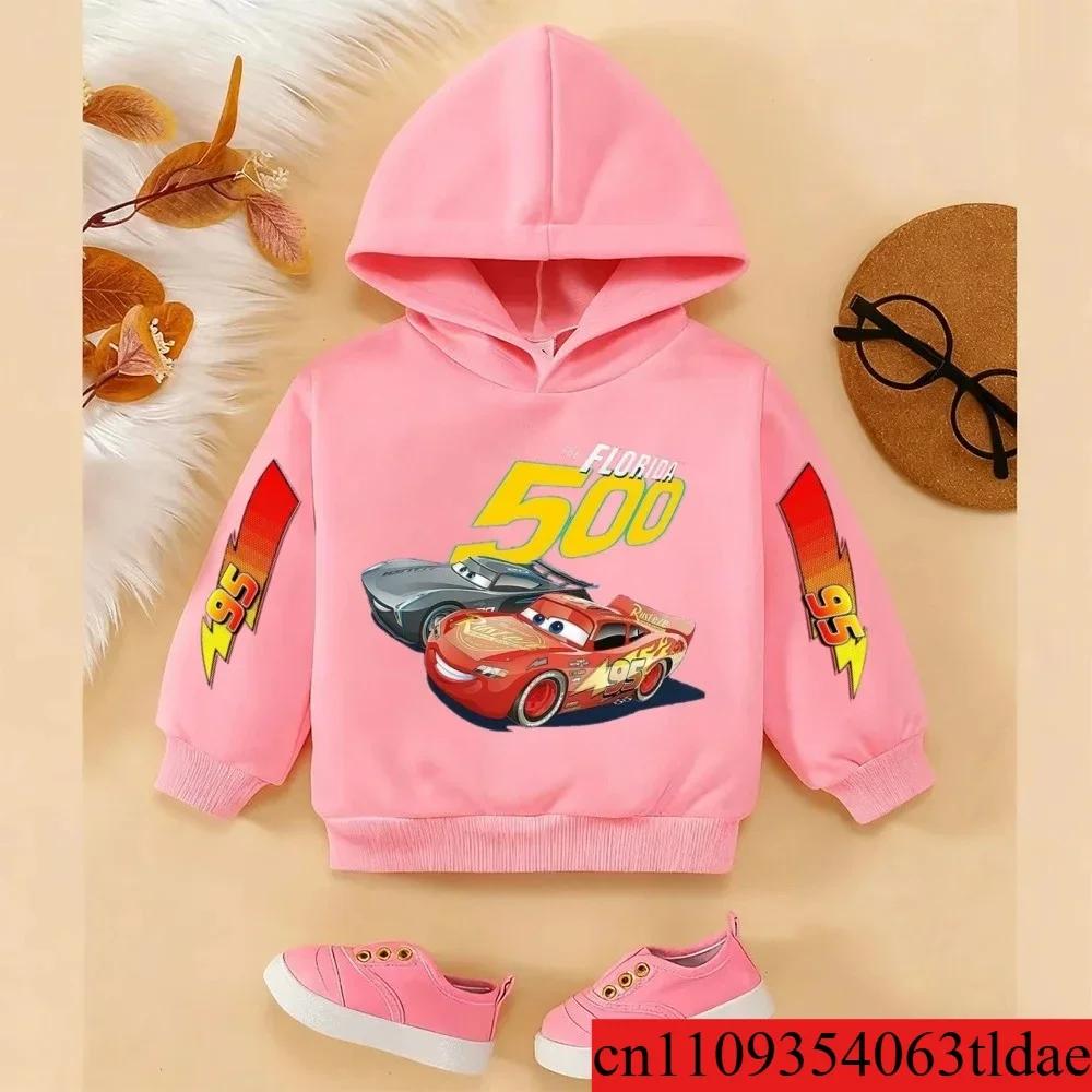 Classic Anime Car Story Children's Spring and Autumn Fashion Hoodie Boys and Girls Hoodie