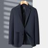 Men's Suits Spring and Autumn New Style Men's Young and Middle-aged Seamless Ironing-free Fashion Trend Anti-scratch Suit Jackets