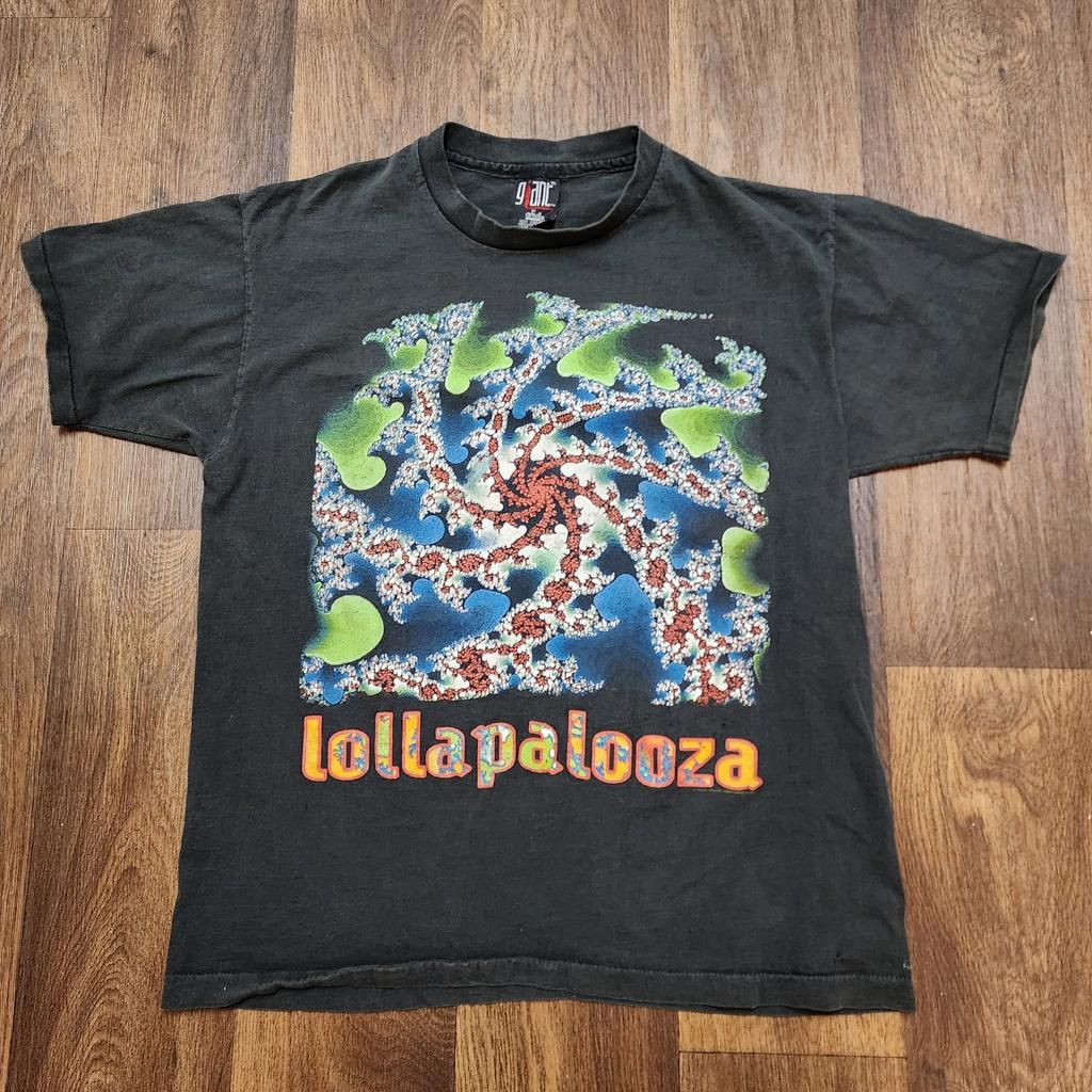 Lollapalooza Vintage 1993 T-Shirt GIANT by ANVIL Size XL Single Stitch