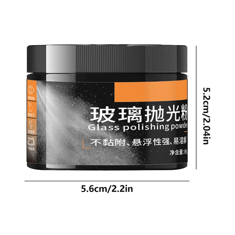 Car Glass Polishing Kit Safe 80g Efficient Glass Polishing Kit Glass Scratch Remover Gentle Deep Scratch Remover For Windscreen