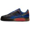 Кроссовки мужские Nike Air Force 1 Low Heat Map Черный с Голубым Гонщиком IB6834-001