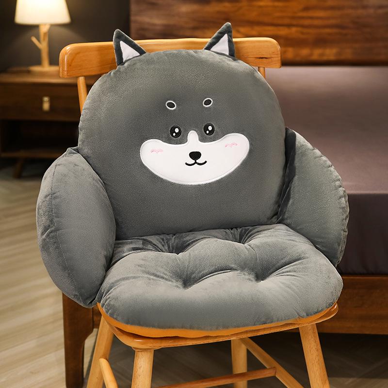 Мягкая подушка для офисного кресла для длительного сидения — эргономичная поддержка спины и сиденья