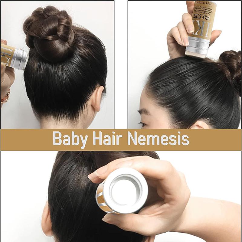 Профессиональный воск для волос, портативный идеальный воск для укладки волос, нежирный воск для укладки волос