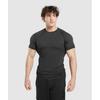Gymshark Элитная бесшовная футболка черный темно-серый A4A9I BB3K