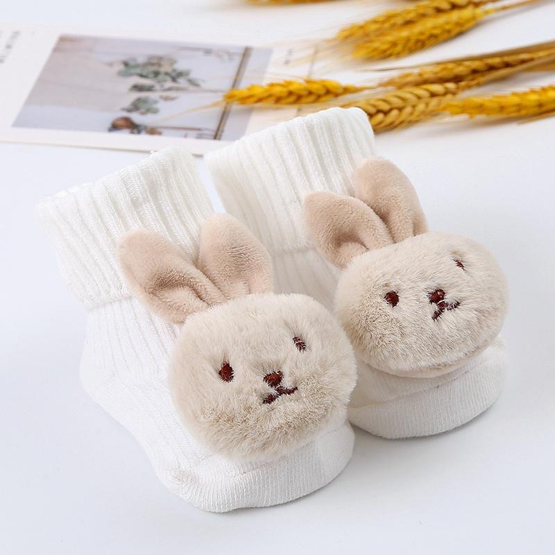 Детские носки, нескользящие носки для малышей, милые хлопковые носки с героями мультфильмов для мальчиков и девочек