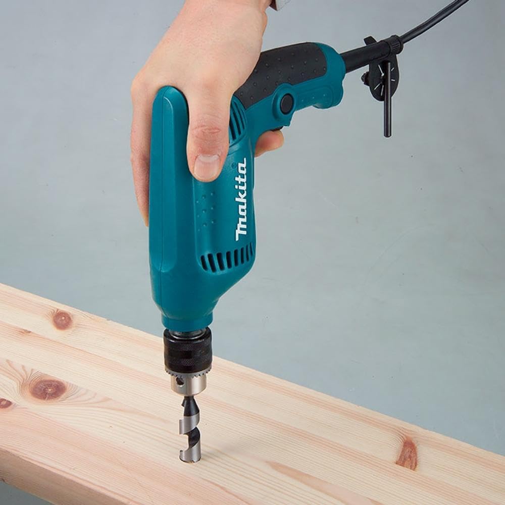 Makita Variable Speed Drill Ironwork 10mm Woodwork 25mm 6412 (Metal/Metalwork)