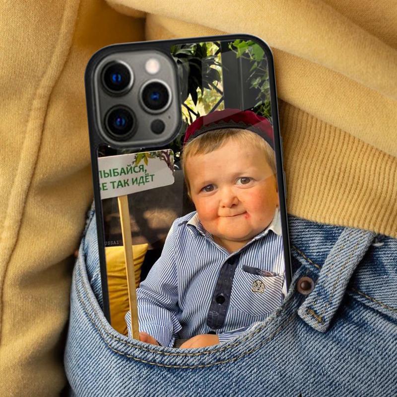 funny hasbulla cute boy 5 Soft Phone Case for iPhone 17 Air 16e Pro max 15 Pro 13 14 Plus 11 12 MagSafe Magnetic Coque