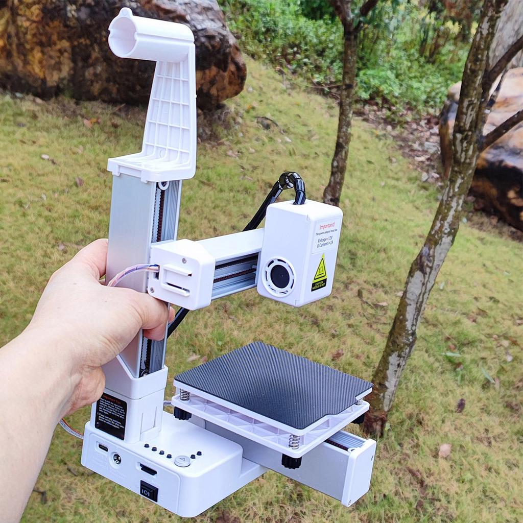 Маленький 3D-принтер 3D-машина для печати Высокая точность Мультиплексирование с частотным разделением 3D-принтер Быстрый нагрев Компактный для образования