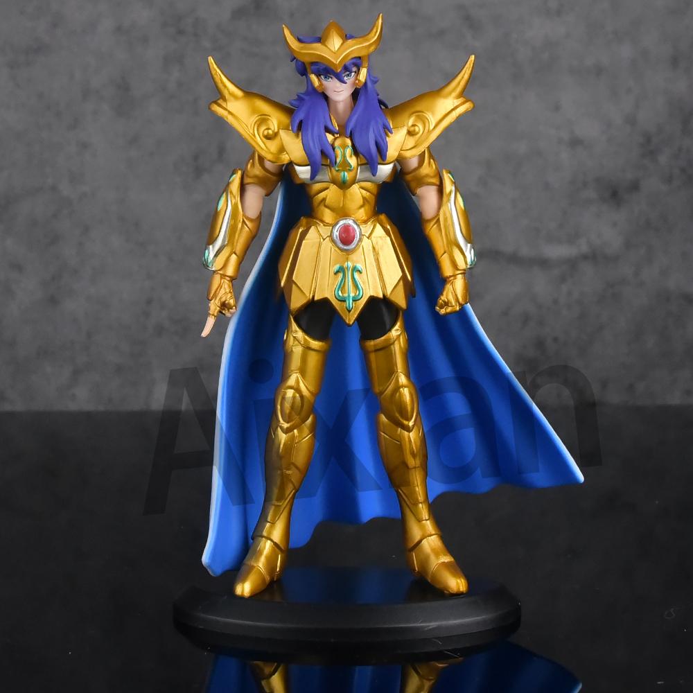 Aixlan 8 шт. Фигурка Saint Seiya Канон Хёга 18 см Золотой Святой ПВХ Фигурка Аниме Игрушка Подарок на День Рождения Коллекционная Фигурка