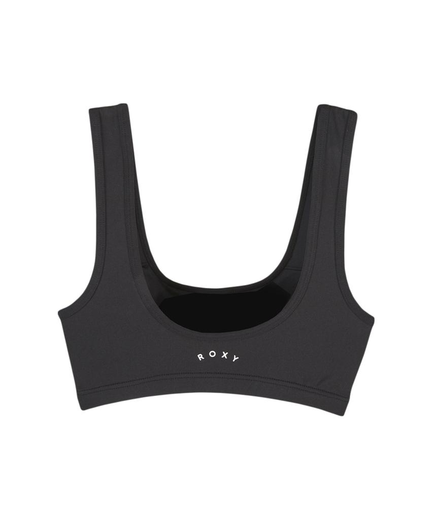 ROXY Новый топ-бра для плавания с защитой от УФ лучей Blk0