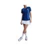 Dri-FIT Футбольная футболка Челси ФК SS25 2025/26 Стадионная Домашняя с коротким рукавом Женские топы Быстро-синий Белый Скоростной-Красный HJ5093-496