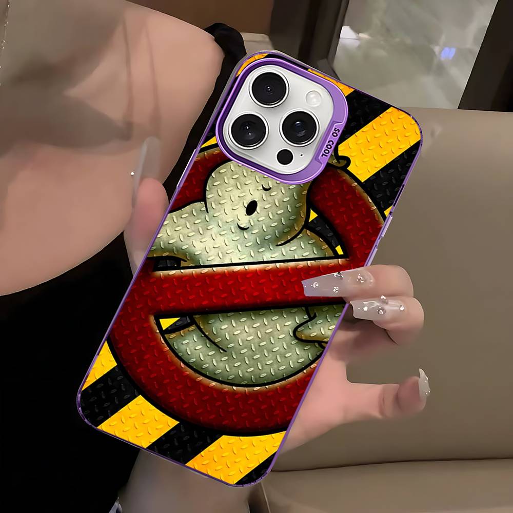 Movie-G-Ghostbusters Color Phone Case For iPhone 17 16 15 14 13 12 11 Pro Max Plus Pro Shell