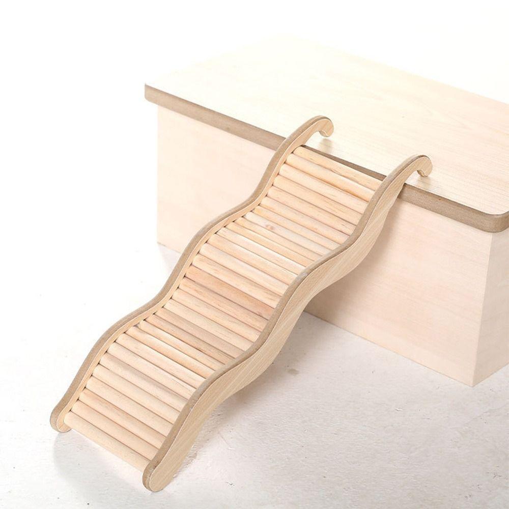 Multifunctional Animal Stairs Toy Cage Decoration Ramp Bridge  Small Animals