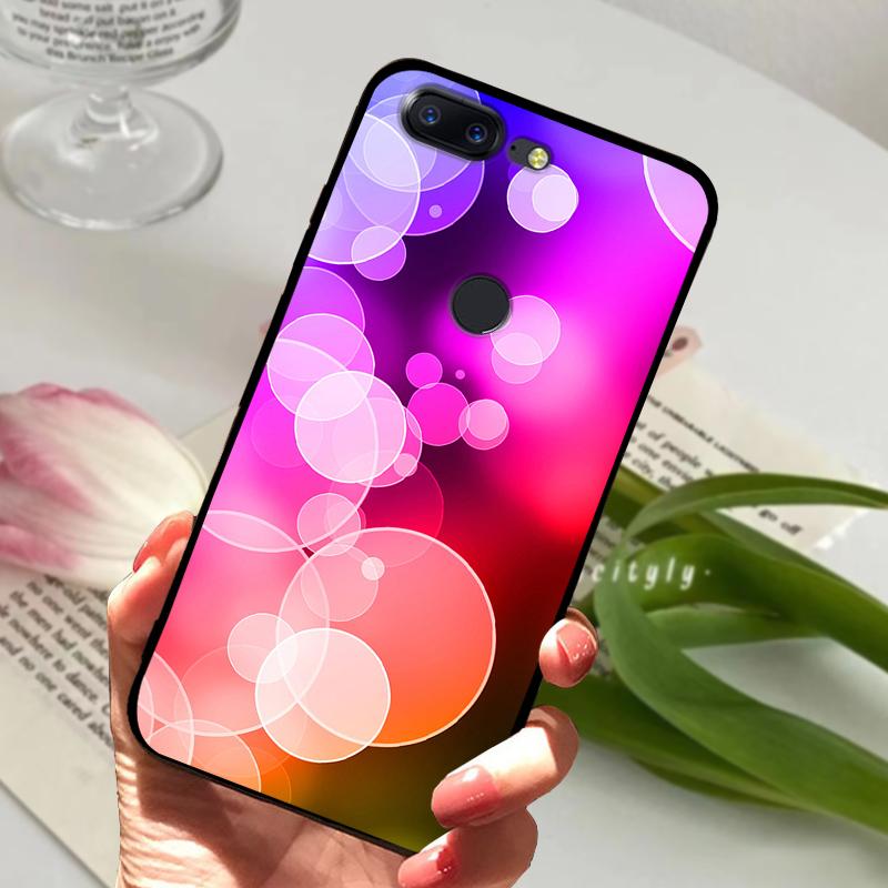 For OnePlus 5T Case 5 T Soft Silicone Cool Animal TPU Black Covers For One Plus 5T A5010 Bumper Color Printing Protective Shell