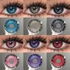 1 Pair Pink Cosplay Contact Lenses for Eyes Lenses Anime Lenses Anime Accessories Lenses Purple Lenses Red Lens