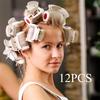 12 Pcs/set Curling Clips, Professional Hair Curling Clips, Durable Plastic Hair Accessories for Barber Salons