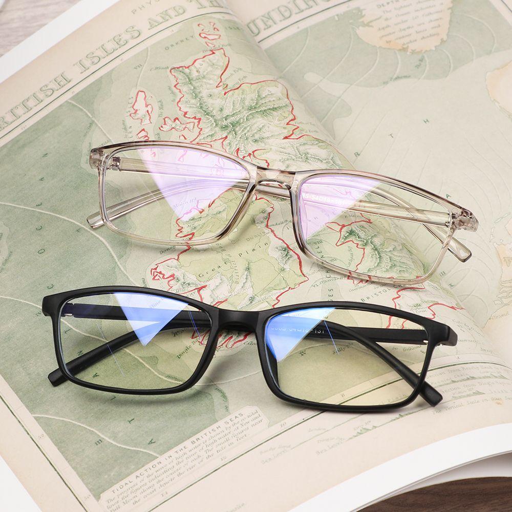 Men Vintage Computer Anti-Blue Light Glasses Eyeglasses Eyeglasses Protection Ultra Light Frame