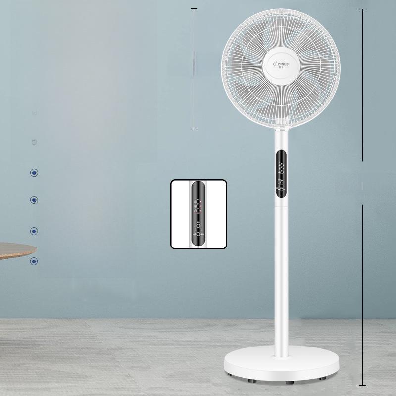 Вертикальный электрический вентилятор высокой мощности Yangzi с дистанционным управлением для дома, офиса или общежития.
