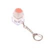 Creative Pink Cat Claw Keycap Mechanical Keyboard Keychain Led Keyboard Keyring Cute Girly Bag Pendant Relief Stress Toys