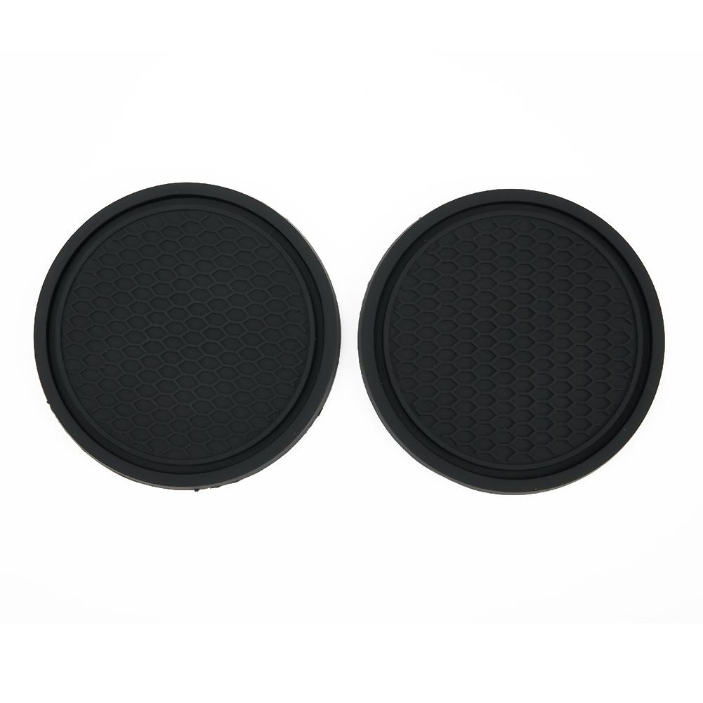 Car Coasters 2pcs Anti Slip Car Coasters Car Parts
