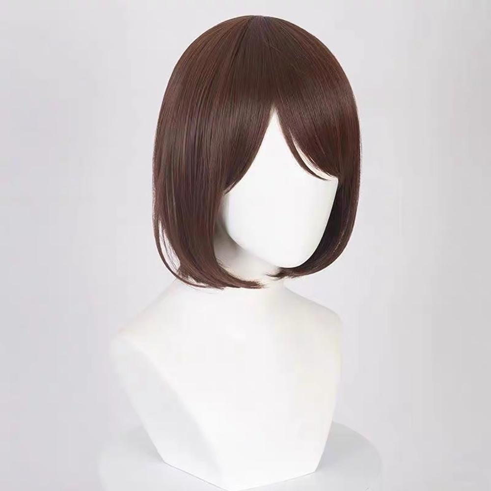 HAIRJOY Синтетический парик для косплея Иэири Шоко из Jujutsu Kaisen Аниме Костюм для косплея Парик для школьниц