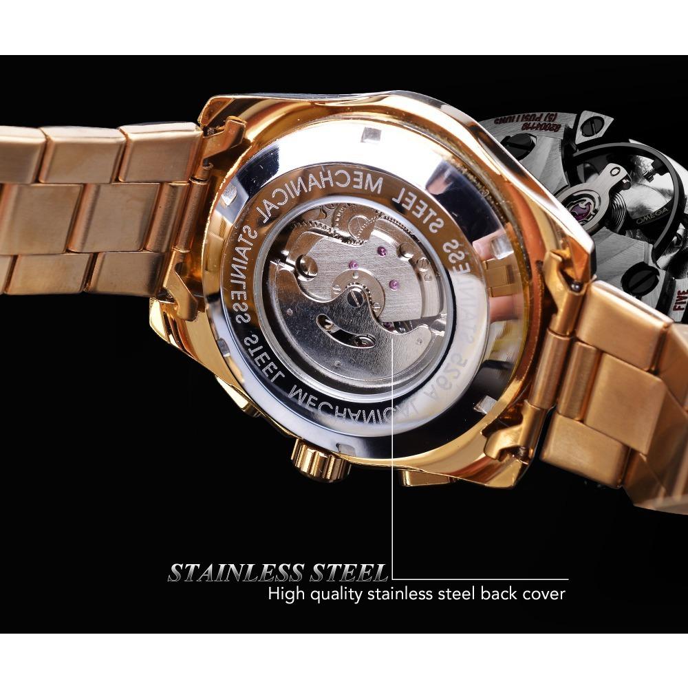 Forsining Mechanical Watch Men's Fashion Casual Multi-functional Automatic Mechanical Watch S899-1-A