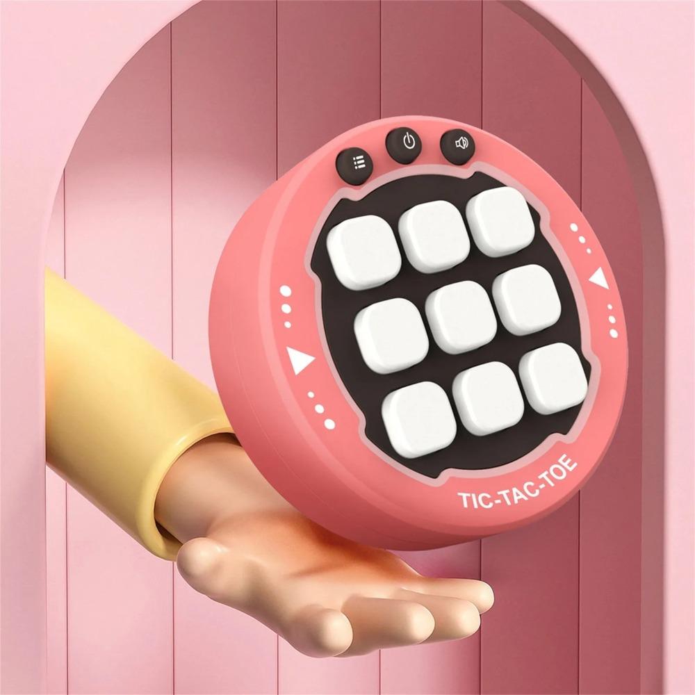 Снятие стресса Крестики-нолики Игра с болтами 3-в-1 Непоседа Игрушка Портативная Игровая консоль-головоломка