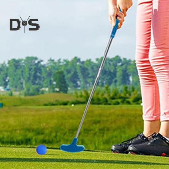 Паттер для гольфа, двухсторонний детский паттер, паттер для мини-гольфа, регулируемый паттер из нержавеющей стали для детей, подростков, взрослых