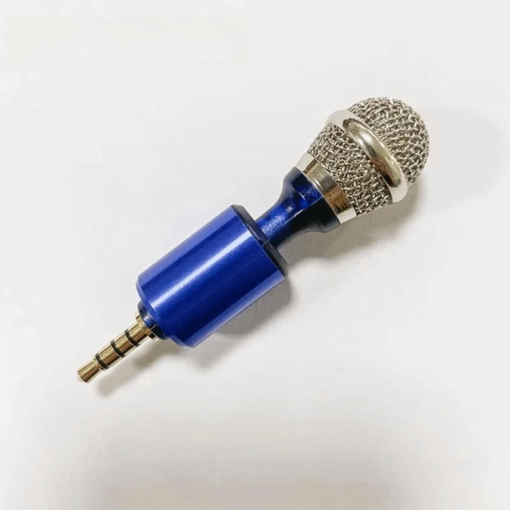 Bendable Mini Microphone 3/4 Level Metal Recording Microphone Condenser Microphone for Laptop