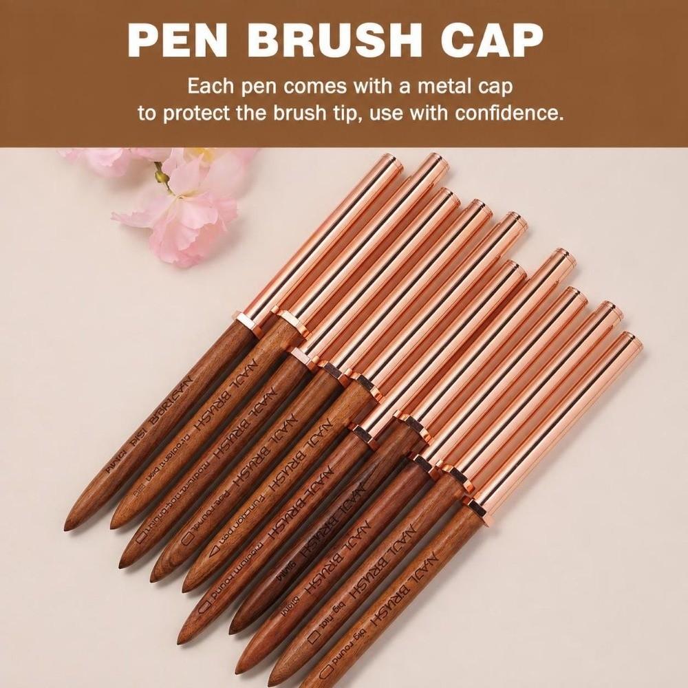 Portable Nail Design Pen Pen Rack Design Pen Detail Brush New Drawing Tool Nail Salon