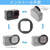 52mm UV Lens Filter for Insta360 Ace PULUZ Aluminum Alloy Material with Lens Cover UV Lens Filter Adapter Ring Insta360 Ace Pro Sports Action Camera
