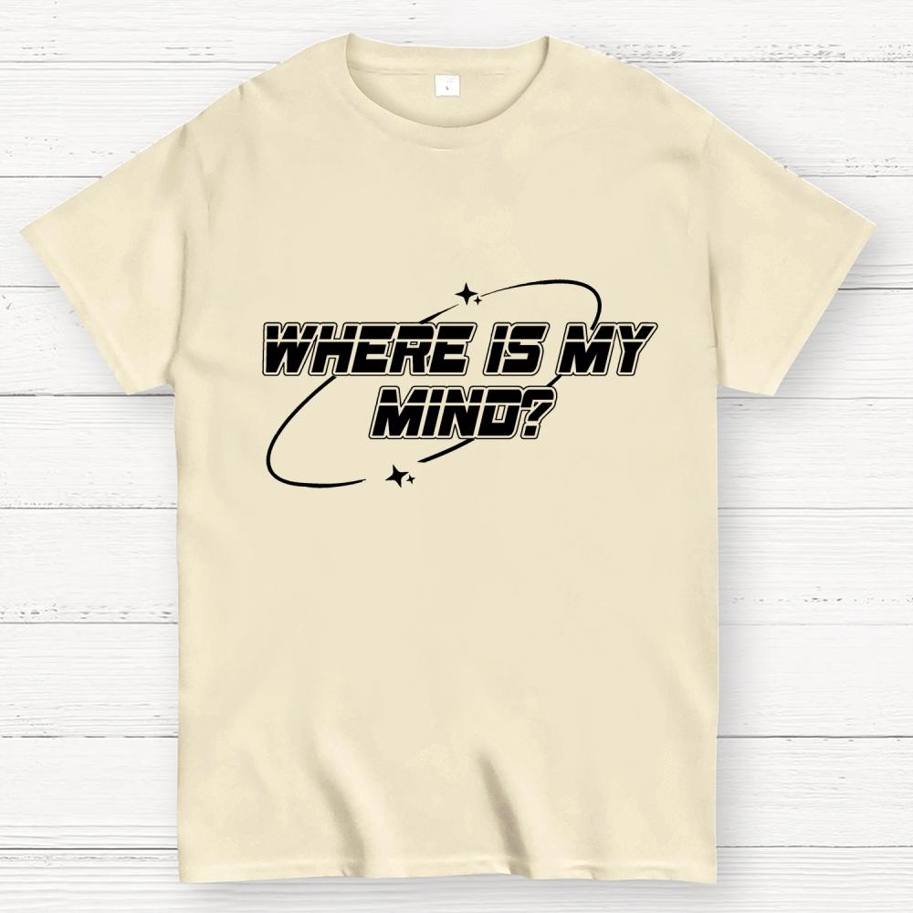 Where Is My Mind? Cotton Summer Casual Cool Loose T-Shirt