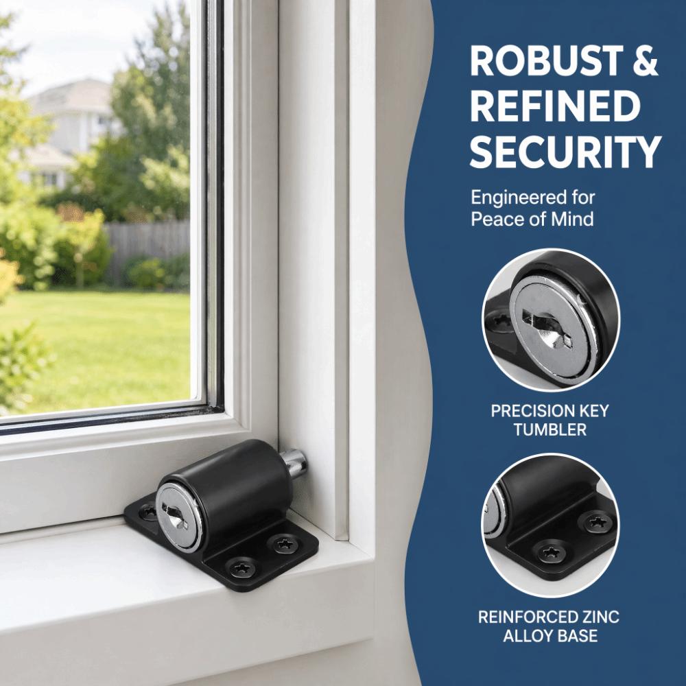 With keys Window Safety Lock Zinc Alloy Door Window Lock Safety Door Lock Anti Theft