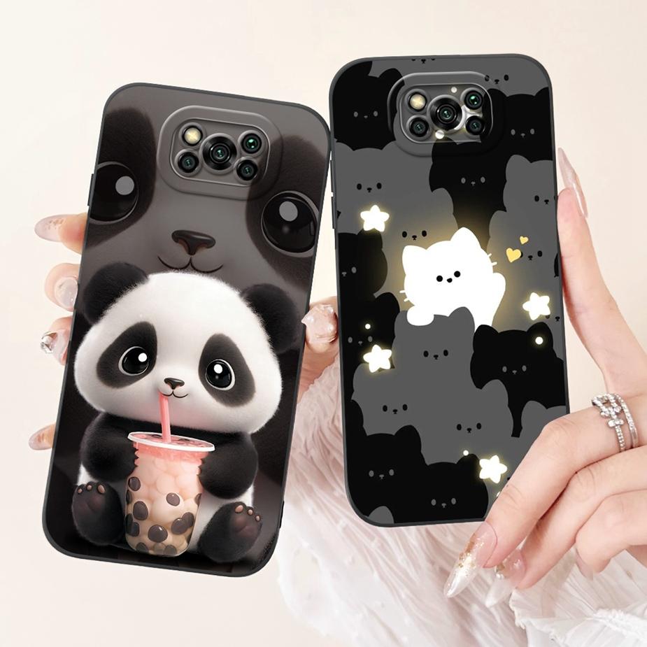 Для Xiaomi Poco X3 NFC Чехол PocoX3 Pro Милый Забавный Мультяшный Чехол Мягкий Силиконовый Чехол Для Xiaomi Poco X3 Pro PocoX3 NFC Чехол
